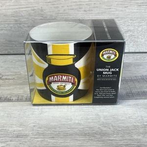 Marmite Union Jack Mug Collectible Vintage Yellow - Foto 1 di 24