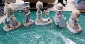 Vintage Precious Moments Figur 5 Stück Dawn's Early Light Lord Is My Shepard - Bild 1 von 23