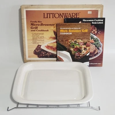 NEW Microwave Plate Littonware A-1003 Micro Browner Grill L-3 Litton By Corning - Image 1 of 4