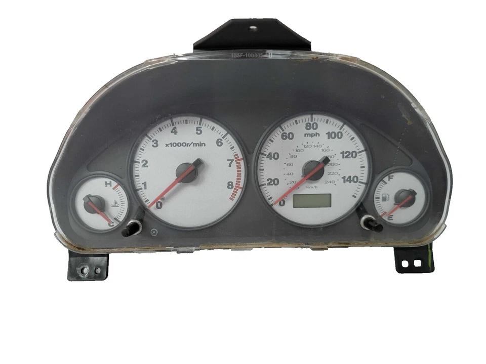 Honda Civic EX 2001-2002 cupé MT sin SRS lateral con racimo velocímetro ABS plateado Foto 1 de 1