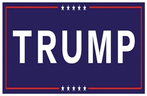 500 Mini TRUMP Stickers , Make your license plate Great again! TRUMP2024, MAGA - Picture 1 of 3