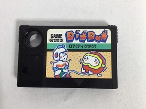 MSX DIG DUG 07 Video Game Cartrige Only Namcot Vintage Rare Japan Import - Picture 1 of 9