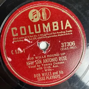 10" 78 RPM-Bob Wills-Trouble In Mind/New San Antonio Rose/Columbia 37306 - Picture 1 of 4