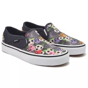 Sneaker slip on donna Asher - rete floreale nove ferri taglia 9,0 - Foto 1 di 6