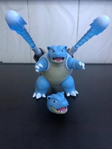 S.H. Figuarts Pokemon Blastoise Arts Remix Complete In USA Authentic Kamex Cover