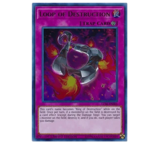 x3 bucle de destrucción LC06-EN005 ultra raro limitado - Imagen 1 de 1
