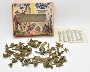 WWI American Infantry NOT Complete Model Kit Airfix HO - Picture 1 of 1