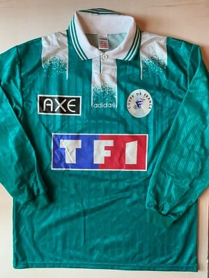 MAILLOT STOCK PRO - JOUEUR N°8 - RED STAR 93 // COUPE DE FRANCE - SAISON 90'S - Photo 1/4