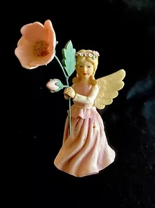 DEMDACO Kathy Killip Wild Flower Angel Figurine Wild Rose for Happiness 2001 - Picture 1 of 5