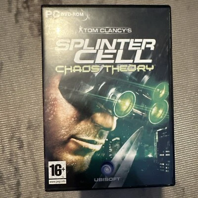 Tom Clancy's Splinter Cell Chaos Theory (PC DVD ROM) *COMPLETE* - Image 1 of 4
