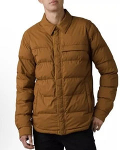 Prana Pinchot Shirt Jacket New With Tags Down Puffer Jacket Size XL NWT - Picture 1 of 4