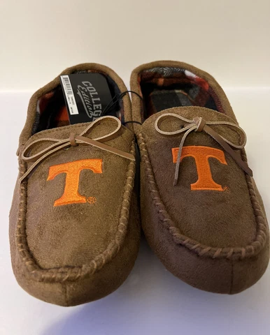 Men’s Shoes Slipper Tennessee Volunteer Logo College Edition Loafer Size 7-8 NWT Cover