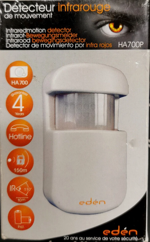 HA700P Edèn infrared motion detector also for system sa68 + sa78 - ha500 - ha700 - Image 1 of 1
