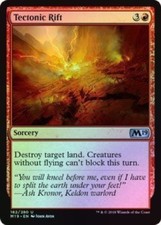Tectonic Rift (162/280) - M19 Magic 2019 Core Set - Uncommon (Foil)