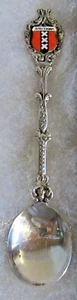 #761) SILVER PLATED TEA SPOON AMSTERDAM CAPITAL CITY NETHERLANDS DUTCH EUROPE - Picture 1 of 2