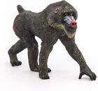 Papo 50121 Mandrill Wild Animal Kingdom Figurine, Multicolour