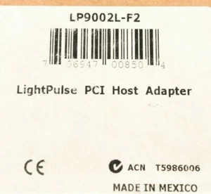 EMULEX Lp9002L-F2 Lightpulse 2Gb Single Channel 64Bit 66Mhz Pci Fibre Channel Ho - Picture 1 of 11