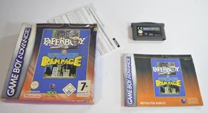 Paperboy / Rampage Game Boy Advance Game Pal Complet original CIB ( Europe Game) - Imagen 1 de 15