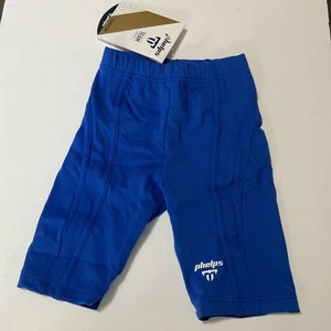 Phelps Comp Jammer Solid Royal Blue Size 24 Summer Swimming Shorts - Picture 1 of 5