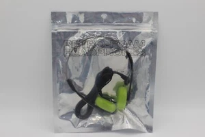 RETROSPEKT RETRO-FOAM HEADPHONES WITH GREEN FOAM C2668 - Picture 1 of 5