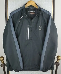 $140 SUNICE x BLACKWOLF RUN Size Medium Mens 1/2 Zip Golf Jacket Windbreaker - Picture 1 of 12