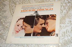 OMAR SHARIF / JULIE CHRISTIE: DOCTOR ZHIVAGO 12" 33 RPM LP NM/NM - Imagen 1 de 4