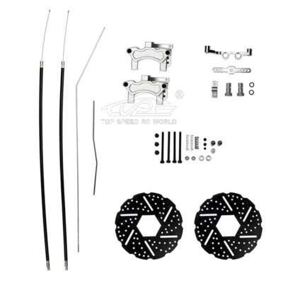 Front Wheel Cable Brake System Set in US for 1/5 HPI Baja 5B 5T SS 5SC ROVAN KM - Image 1 of 4