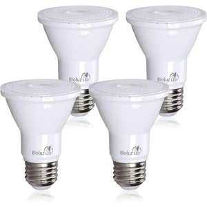 PAR20 LED Bulbs 3000K 90 CRI 5.5W = 75W Replacement 4 Pack E26 Base Dimmable - Picture 1 of 7