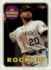 2018 Topps Heritage Baseball Card Pick (Base) 1-250