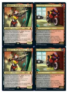 MTG Universes Beyond: Transformers BOT Flamewar, Brash Veteran MINT (SELECT)) - Picture 1 of 5
