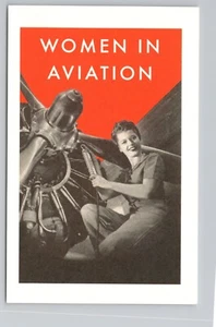 Frauen in der Luftfahrt Reproduktion Postkarte - Bild 1 von 2