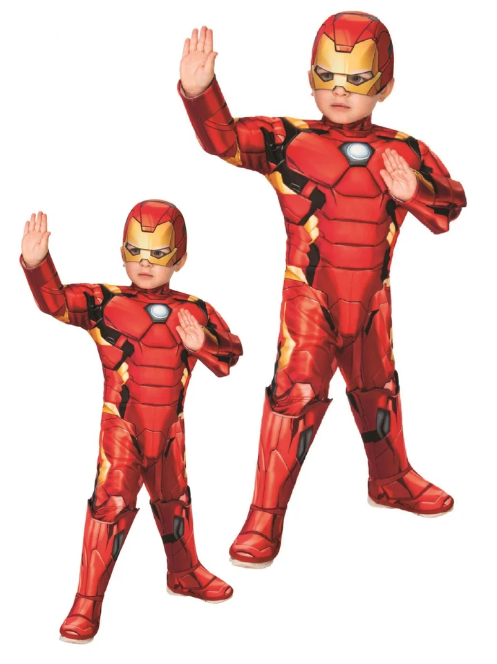 Disfraz de Iron Man para niños pequeños Marvel Superhéroe niños disfraz día del libro Foto 1 de 1