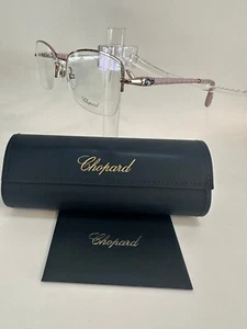 Chopard VCHC72S 23KT GP Eyeglass A39Y 55-18-135 Brand New - Picture 1 of 8