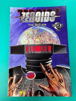 1960s Robot Toy ~ ZEROIDS The RETURN # 2 Comic ~2010 ~ Matt Mason ZINTAR NM RARE - Image 1 of 3