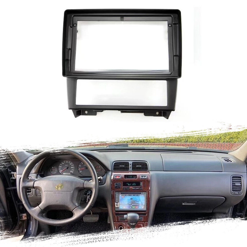 New Fascia Stereo Radio Bezel Panel Frame DVD Trim For Nissan CEFIRO 1994-2000 - Image 1 of 1