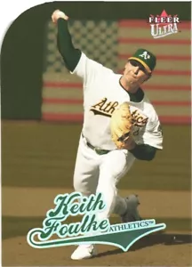 2004 Ultra Gold Medallion #134 Keith Foulke Oakland Leichtathletik Baseballkarte - Bild 1 von 2