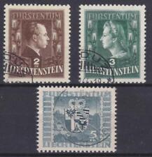Liechtenstein 1944-45 #215-17 Royalty - Used