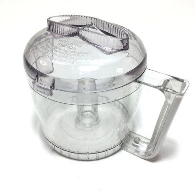 Cuisinart DLC-2A Mini Prep Food Processor Work Bowl w/ Lid DLC-2AWB DLC-2AWBC - Image 1 of 4