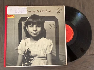 Barbra Streisand My Name Is Barbra Original Vinyl LP Record - Picture 1 of 3