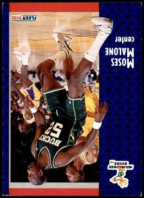 Moses Malone #315 1991-92 Fleer - Image 1 of 2