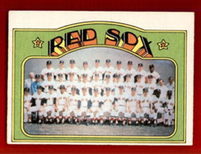 1972 O-Pee-Chee #328 Red Sox Team EXMT