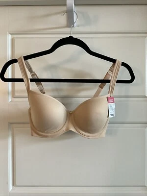 Essential Bodywear Size 32D Abbie 6111 Buff Everyday T-shirt Bra NWT - Image 1 of 4