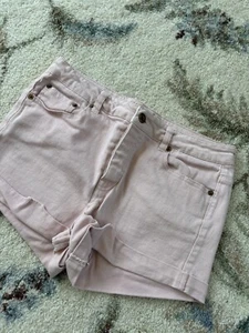 Women's Pink Blush Button-fly Shorts Forever 21 Size 30 - Picture 1 of 3