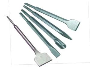SDS PLUS FITTING SELECT FROM CHISEL, POINT GOUGE ,WIDE CRANKED TILE CHISEL - Picture 1 of 6