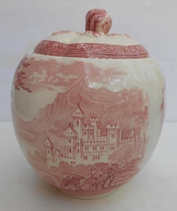 Royal Staffordshire Jenny Lind rosa 9 Zoll ovale Gemüseschüssel England - Bild 1 von 6