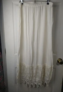 Magnet Art Woman L/XL Maxi Skirt Cream Semi Sheer Boho Chic Lagenlook Hippie... - Picture 1 of 9