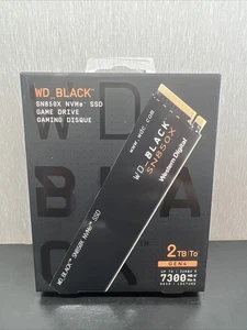 Western Digital WD_BLACK SN850X 2TB NVMe Internal SSD (WDS200T2X0E) - Photo 1/5
