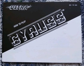 Nintendo NES Instruction Manual Gyruss