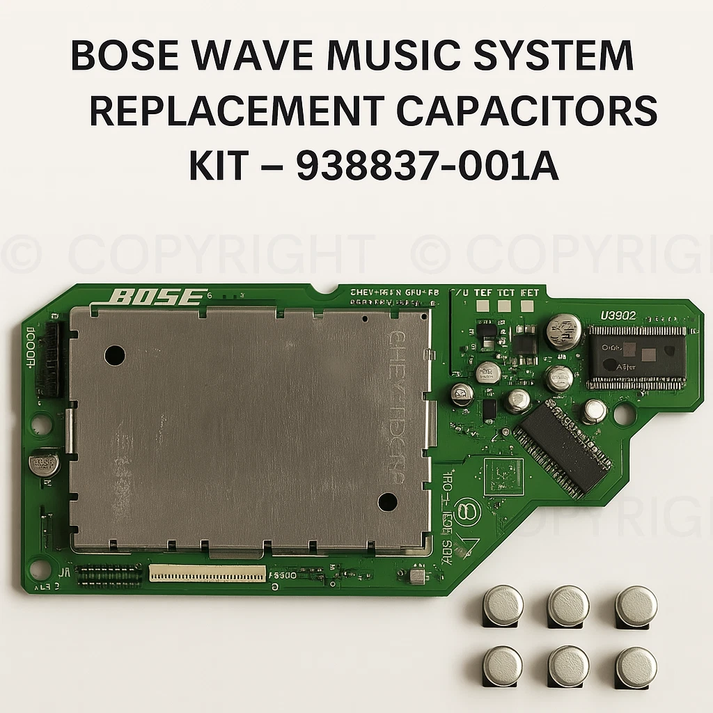 Bose Wave Music System Capacitor Replacement Kit For PCB Board CD