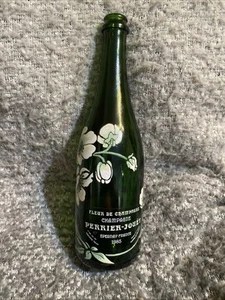 Vintage 1985 Perrier Jouet Fleur de Champagner Flasche handbemalt Leerflasche - Bild 1 von 6
